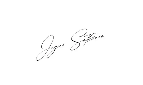 Jigar Sathvara name signature